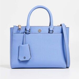 Tory Burch Periwinkle Blue Top Handle Bag
